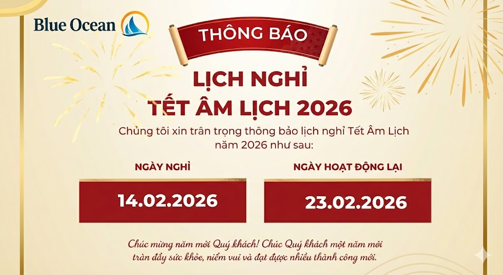 THÔNG BÁO LỊCH NGHỈ TẾT NGUYÊN ĐÁN 2026